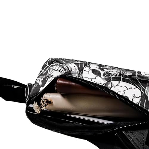 Sac à dos à bandoulière tête de mort multicolore pour libérer vos mouvements - 5