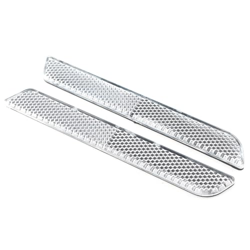 Reflector Blanco para Cierre de Alforja Dura, Cubierta para Cierre Compatible con Harley Touring y Softail (Road King, Street Glide, Electra Glide, Ultra-Classic, 1993-2013) miniatura 7