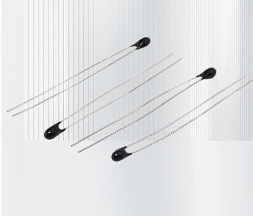 Oumefar 10 Stück MF52 Thermistor Hochgenauer Temperatursensor Thermistoren mit 30 mm Kabel (10K-B3435-L30)