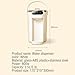 SinSed water boiler and warmer electric hot water dispenser Household pure direct drinking all-in-one desktop heating small instant hot water dispenser 2.3L/2.5L(Color:2.5L), Size
