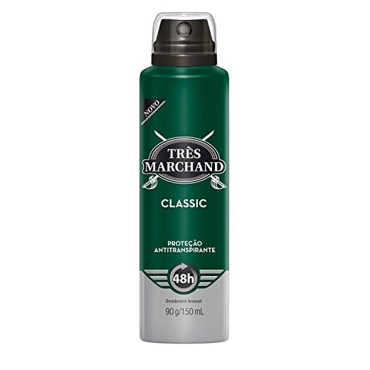Très Marchand Desodorante Aerossol Classic 150 Ml (90G)