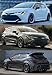 Fits for 2019-2025 Toyota Corolla Hatchback JDM 3D Wavy Mugen Style Window Visors Rain Guard Deflectors / 2020 2021 2022 2023 2024