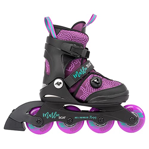 K2 Skates Mädchen Inline Skates Marlee BOA, Purple - Blue, 30G0186.1.1.L