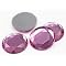 80 Cabochon Rotondi Piatti In Acrilico 5mm - Perle Finte Color Oro Per Gioielli, Costumi, Cosplay, Inviti E Craft