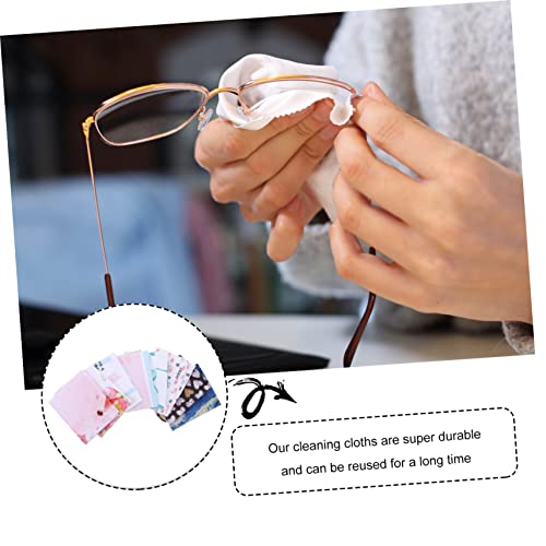 Ipetboom Paños Para Limpiar Gafas y Lentes De Microfibra 8 Piezas Paño De Limpieza Suave y Duradero Para Pantallas De Teléfono Portátil Uso Diario Para Gafas y Dispositivos Electrónicos - imagen 9