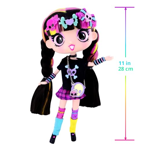 Decora Fashion Girlz 11" Doll - Luna Stickers & Endless Style Fun for Creative Play by DECORA GIRLZ - Image 3