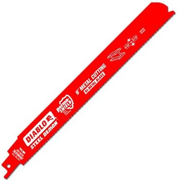 Freud DS0914BF Diablo Demon 9-Inch 14/18-TPI Metal Reciprocating Saw Blade (25)