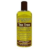 Hollywood Beauty Tea Tree Oil, 8oz Bottle, Hair, Skin & Scalp treatment, Moisturizes dry, itchy scal