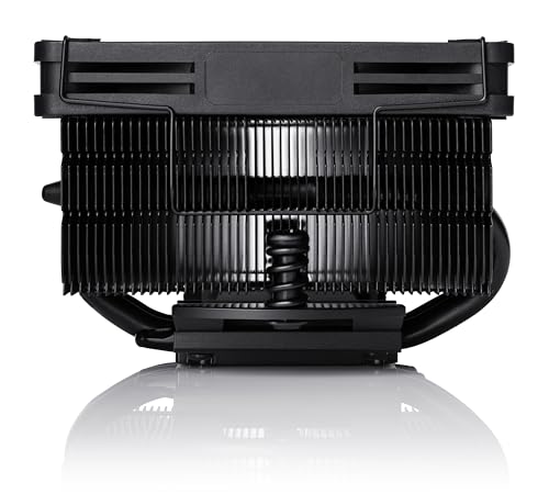 Noctua NH-L9x65 chromax.black, 65mm Low-Profile CPU Cooler for HTPCs, ITX & SFF Builds, 95x95mm Footprint, 65mm Height, AMD & Intel Compatibility 2