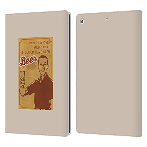 Coque en cuir Apple iPad 10.2 motif original Lantern Press avec rabat support