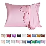 Mulberry Silk Pillowcase for Hair and Skin,Toddler Size Kids Silk Pillow Case with Hidden Zipper,All