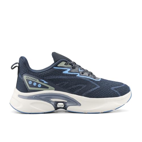 Image of ASIAN Powerplay-44 Running Shoes for Men | Lightweight Breathable Mesh Sports Sneakers with Cushioned Midsole, Strong Grip Sole | Gym, Walking & Training Shoes