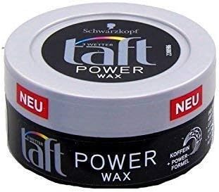 Schwarzkopf Taffeta Power Wax Caffeine + Power Formula, 6 Pack (6x75ml)