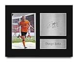 HWC Trading Diogo Jota Wolves Wolverhampton Wanderers Gifts Printed Signed Autograph Picture for Fans and Supporters - US Letter Size