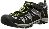 kamik kinder sandalen crab Klettverschluss Kamik Wildcat Geschlossene Sandalen, Schwarz (Black Lime BLK), 38 EU
