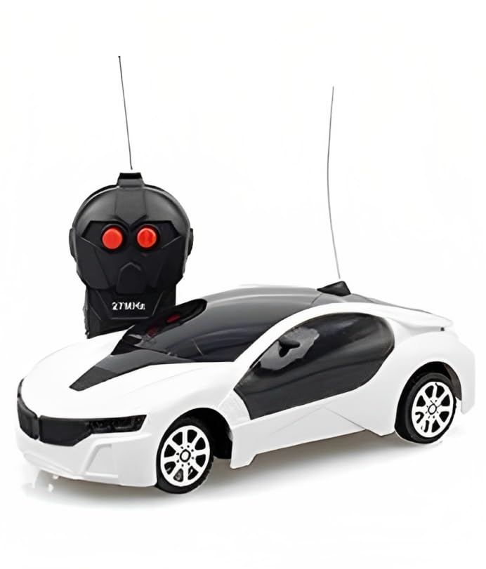 Hk Toys 3D Light Fast Speed Modern 2 Function Remote Control Racing Car Toy For Kids,Adults,Boys,Girls,White (B0C9LT97MR) Amazon Price History, Amazon Price Tracker