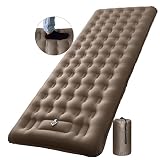 NOWTOWIN Inflatable Sleeping Pad for Camping, Extra Thick 5.1 Inch Ultralight Sleeping Mat with Buil