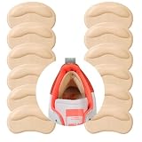 GQTJP Heel Pads Cushion Inserts for Loose Shoes, Heel Grips & Liners for Men Women &ndash; Protectors Against Blisters, Heel Pain, Slipping & Friction(6 Pairs, Beige)