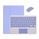 - Le clavier est connecté à la tablette, qui peut être utilisée à l'intérieur de l'étui ou seule. Le clavier est détachable.