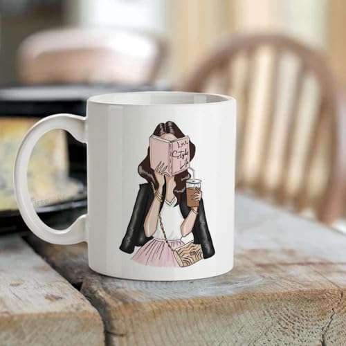 Image of Funny Bestie with Friendship Quotes Printed 325 ml Ceramic Coffee Mug /Tea Cup Gift for Girls, Best Friends, Sister Mom, Wife, Girlfriend 325 ml (Best Friend-6)