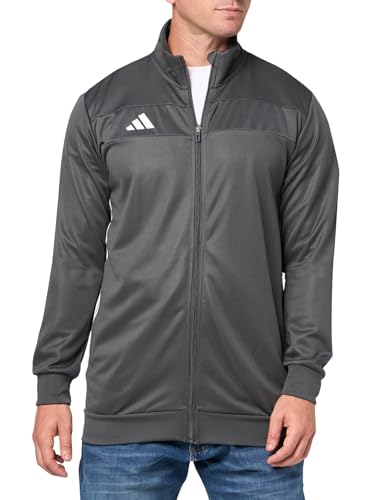 adidas Tiro 25 Essentials Herren Fußballjacke, Grau/Weiß, L hoch, grau/weiß, Large Hoch