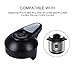 Original Steam Release Valve for Instant Pot IP-LUX Mini, IP-LUX50, IP-LUX60 and IP-LUX80 Pressure Cooker Steam Vale for Insta Pot Lux by Zonefly