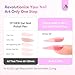 SAVILAND Glazed Nails One-Step Gel Nail Polish: Cat Eye Nail Polish Art Pen 15 ML 5-in-1 Rosy Pink 0.5 OZ One-Min Manicure Quick & Easy Create Naturally Curved Manicure Magnetic Polish Home Manicure