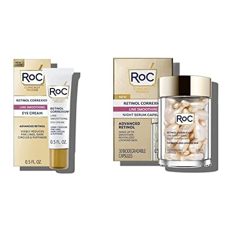 RoC Retinol Eye Cream & Night Serum Cover