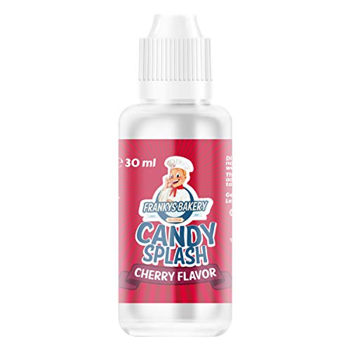 Frankys Bakery Candy Splash kalorienfreies Aroma Flüssiges Lebensmittelaroma Diät 30 ml (Cherry - Kirsche) Cover