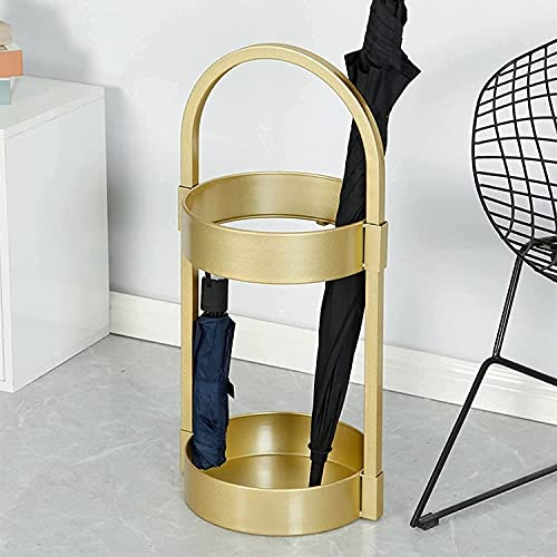 Support de rangement multifonctionnel en métal doré de qualité supérieure
