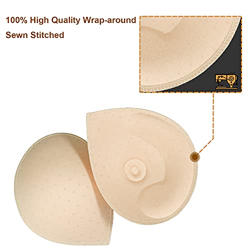 Ursmart Bra Pad Inserts, Inserts Bra Cups Replacement Bra Pads Women's Comfy Sports Cups For Sport Bra Bikini Bra #TOP4