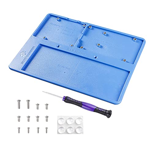 SUNFOUNDER RAB 5 in 1 Breadboard Holder Base Plate Circuit Board Screws for Arduino R3 Mega, Raspberry Pi 4B 3 Model B,2 Model B and 1 Model B+ 400 800 Points Breadboard Jumper Dupont Wires