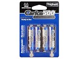 Beghelli 8851 batteria ricaricabile Nichel-Metallo Idruro (NiMH) 1400 mAh 1,2 V - Batterie ricaricabili (1400 mAh, Nichel-Metallo Idruro (NiMH), AA, 1,2 V, Argento, 4 pezzo(i)