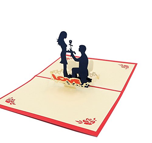 3D Pop Up Greeting Cards For Girlfriend Boyfriend Wife Husband #TOP3