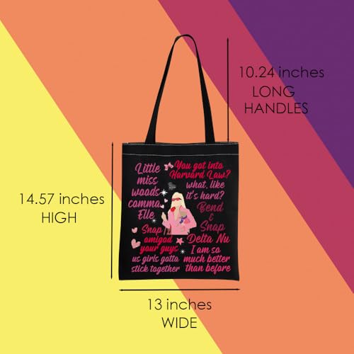 MNIGIU L-Blonde Tote Bag L-Blonde Musical Tote L-Blonde Musical Merch L-BlondeQuote3