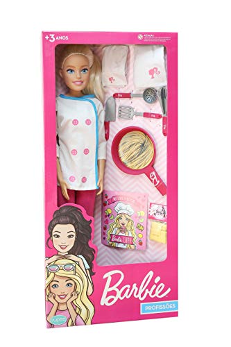 Boneca Barbie Profissões Chef 65cm Pupee