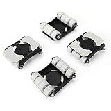 Nellyke Heavy Duty Furniture Lifter Lever 4 660 lbs Load Capacity Appliance Roller Wheels Sliders + Adjustable Height Lifting Tool for Easy Safe and Easy Moving of Couches Sofas Refrigerators + More