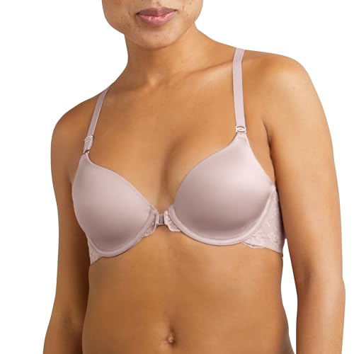 Image of Maidenform Women's Racerback Bra with Shaping & Support, One Fab Fit Underwire Bras for Women, Lightly Lined, Front Closure