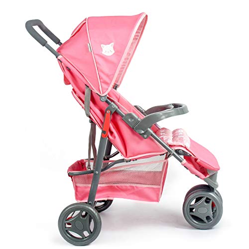 Carrinho De Bebe Delta Pet, Voyage, Rosa