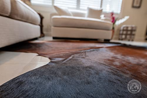 Sunshine Cowhides Genuine Mahogany Brown Cowhide Rug Xl 6 X 7-8 Ft. 180 X 240 Cm #TOP7