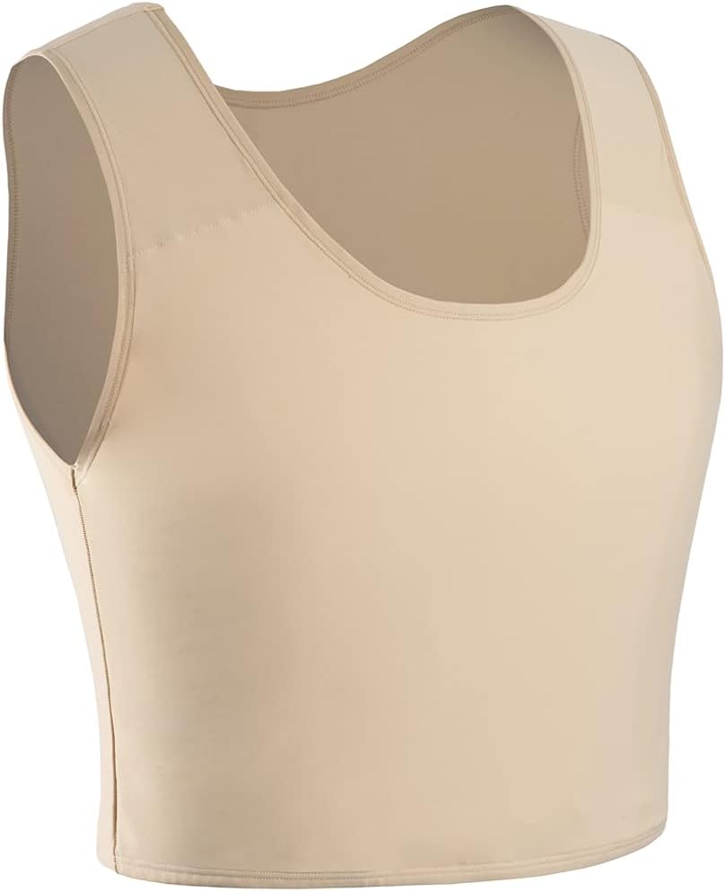 Transgender FTM Breathable Half Chest Binder