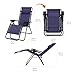 Amazon Basics Outdoor Patio Zero Gravity Lounge Chair with Pillow, Folding Reclining and Textilene Adjustable, Folding Lounge Lawn Chairs for Outside, 26