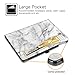Fintie Case for iPad 9.7 2018 2017 / iPad Air 2 / iPad Air 1 - [Corner Protection] Multi-Angle Viewing Folio Cover w/Pocket, Auto Wake/Sleep for iPad 6th / 5th Generation, Marble White