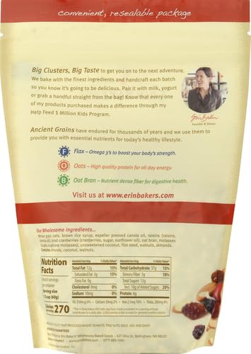 Miniatura 3 de Erin Baker's Granola casera, frutas y nueces, 12 oz