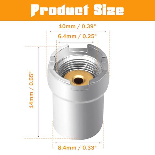 Image of 4Pcs 510 Stainless Steel Thread Screw Converter, Thread Adapter, Iron Soldering Adapter Connector Accessories for Electronic Equipment Circuit Board Repair