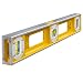 Produktbild Stabila Wasserwaage Type 83 S, 40 cm, extrem robustes Alu-Druckgussprofil, 1 Horizontal-Libelle, 2 Vertikal-Libellen, Grifföffnungen, Made in Germany 83S Gelb