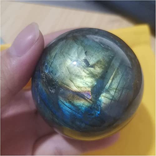 Boule de labradorite naturelle de 50mm pour lithothérapie - 8