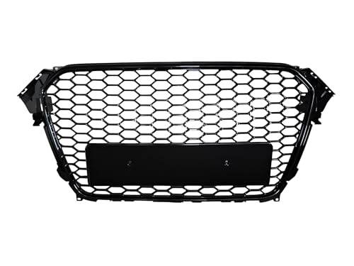 Parrilla Sport Panal de Abeja sin emblema para A4 B8 Facelift 2011-2015 6