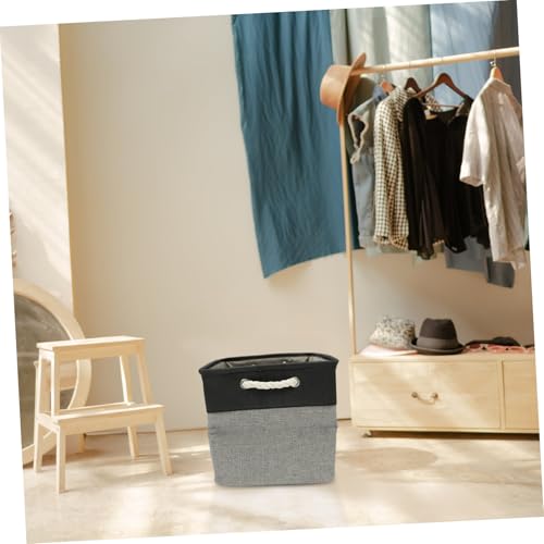 Cesta de almacenamiento resistente Levemolo plegable con asas para colada 5