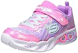Lichter Skechers Mädchen Sweetheart Lights Lets Shine Sneaker, Rose, 34 EU